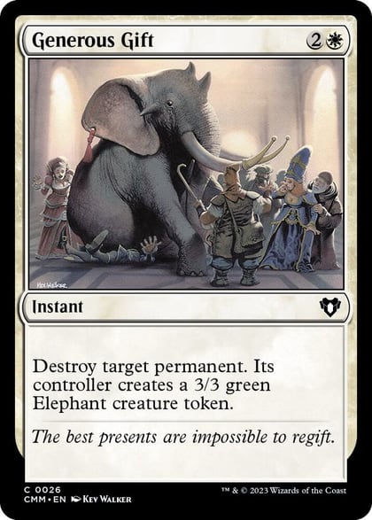 Generous Gift, Commander Masters 26