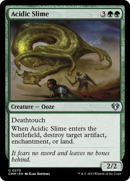 Acidic Slime, Commander Masters 270