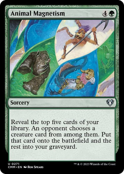 Animal Magnetism, Commander Masters 271