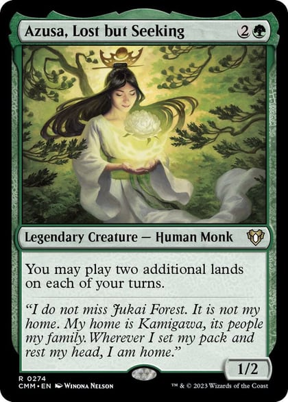 Azusa, Lost but Seeking, Commander Masters 274