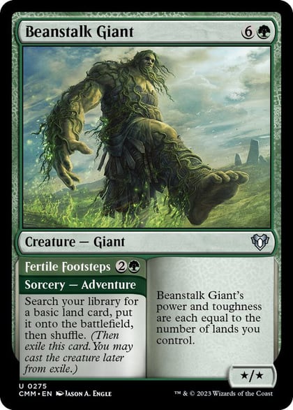 Beanstalk Giant, Commander Masters 275