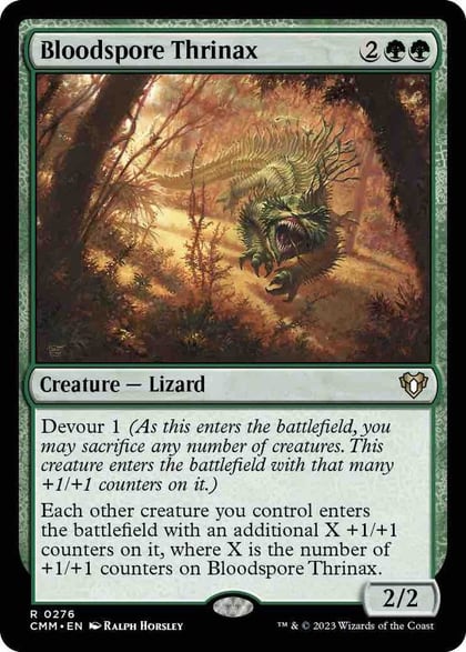 Bloodspore Thrinax, Commander Masters 276