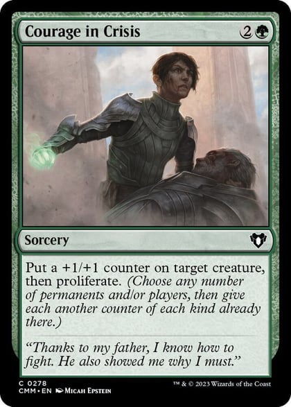 Courage in Crisis, Commander Masters 278