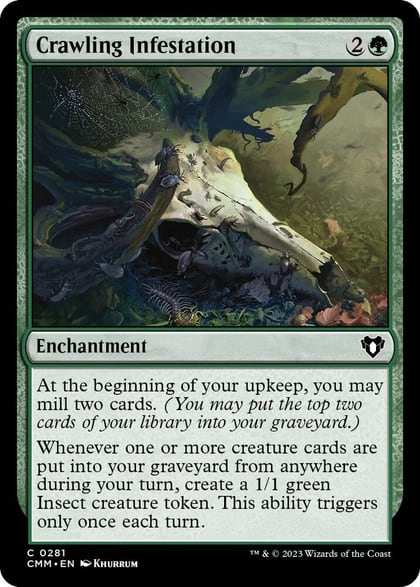 Crawling Infestation, Commander Masters 281