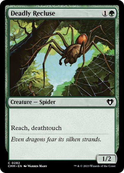 Deadly Recluse, Commander Masters 282