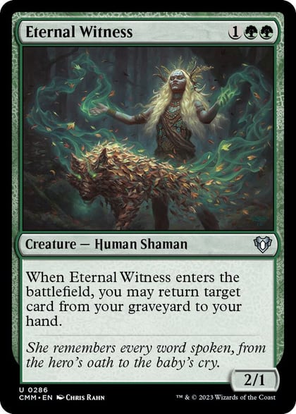 Eternal Witness, Commander Masters 286
