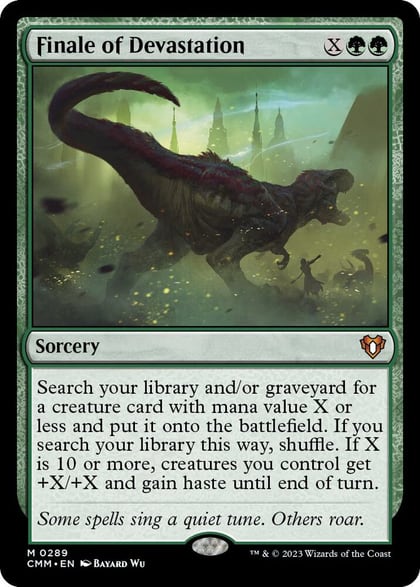 Finale of Devastation, Commander Masters 289