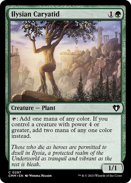 Ilysian Caryatid, Commander Masters 297