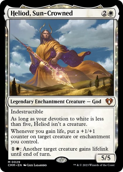 Heliod, Sun-Crowned, Commander Masters 29