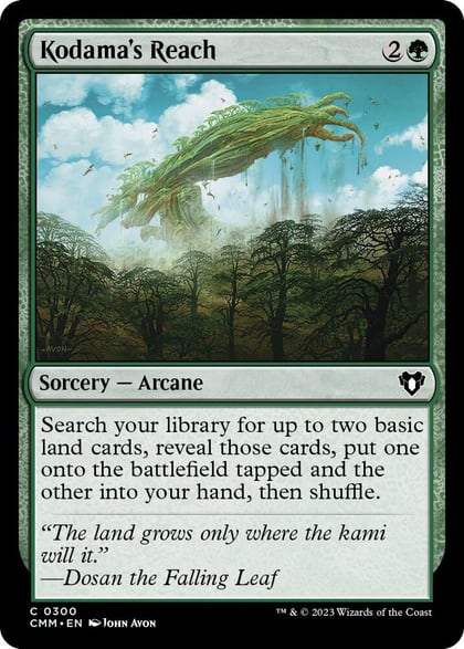 Kodama's Reach, Commander Masters 300
