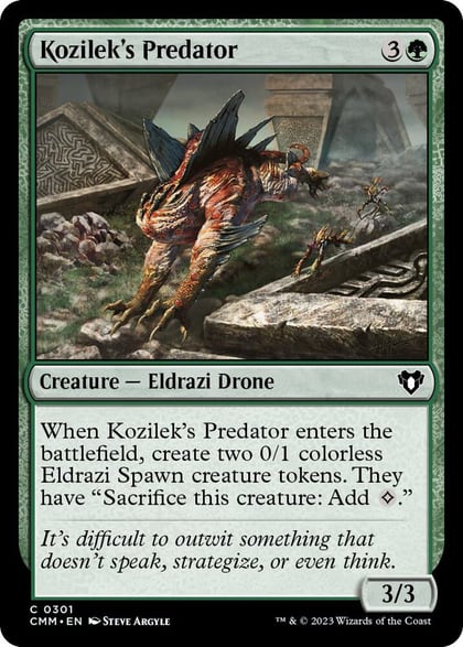 Kozilek's Predator, Commander Masters 301