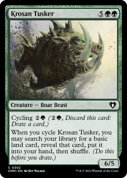 Krosan Tusker, Commander Masters 302