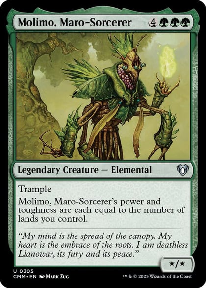 Molimo, Maro-Sorcerer, Commander Masters 305