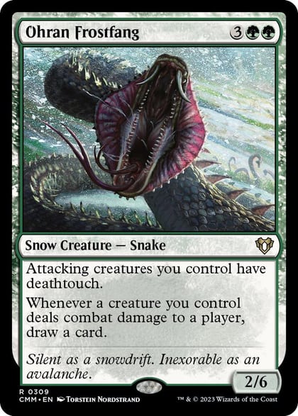 Ohran Frostfang, Commander Masters 309