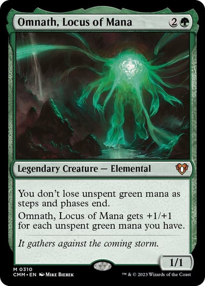 Omnath, Locus of Mana, Commander Masters 310