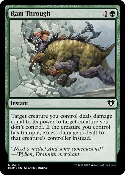Ram Through, Commander Masters 314