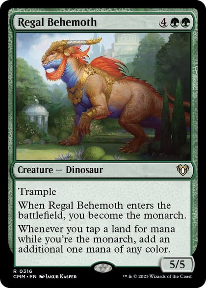 Regal Behemoth, Commander Masters 316
