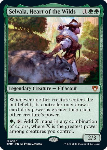 Selvala, Heart of the Wilds, Commander Masters 320