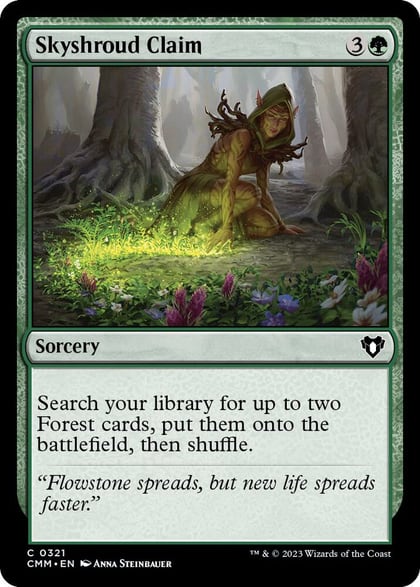 Skyshroud Claim, Commander Masters 321