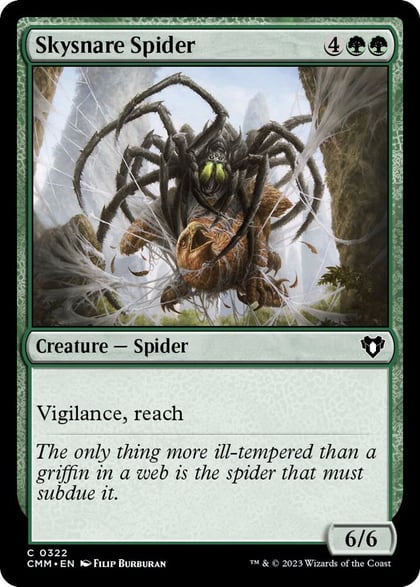 Skysnare Spider, Commander Masters 322