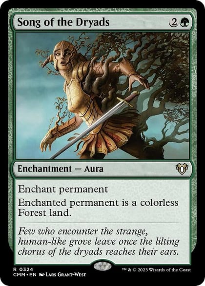 Song of the Dryads, Commander Masters 324