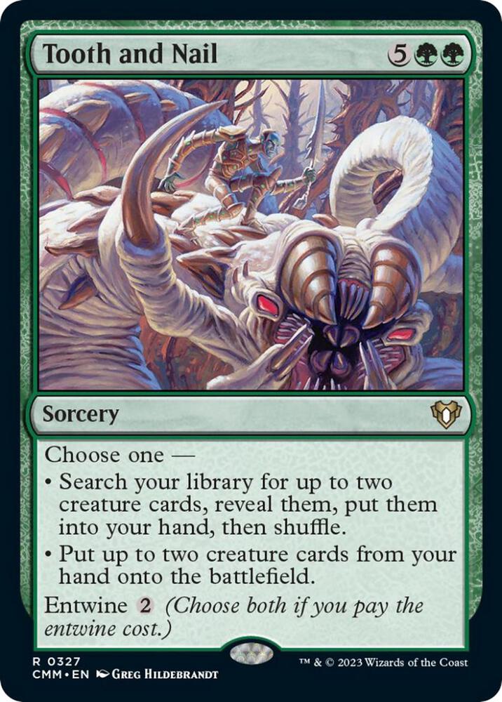Tooth and Nail, Commander Masters 327