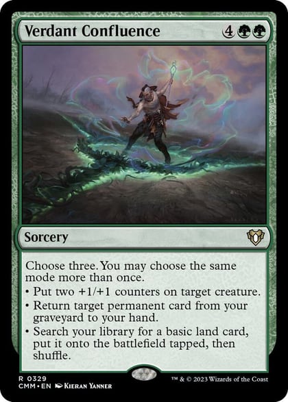 Verdant Confluence, Commander Masters 329