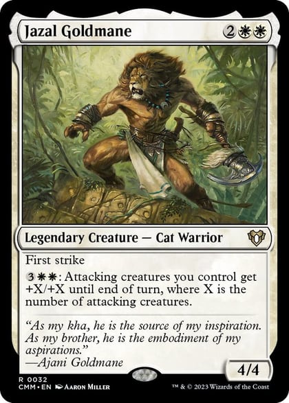 Jazal Goldmane, Commander Masters 32