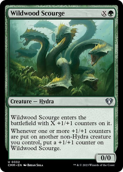 Wildwood Scourge, Commander Masters 332