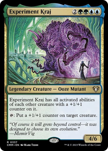 Experiment Kraj, Commander Masters 337