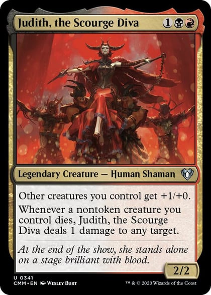 Judith, the Scourge Diva, Commander Masters 341
