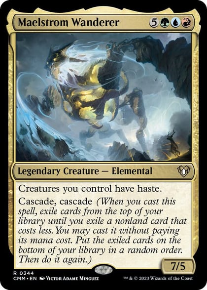 Maelstrom Wanderer, Commander Masters 344