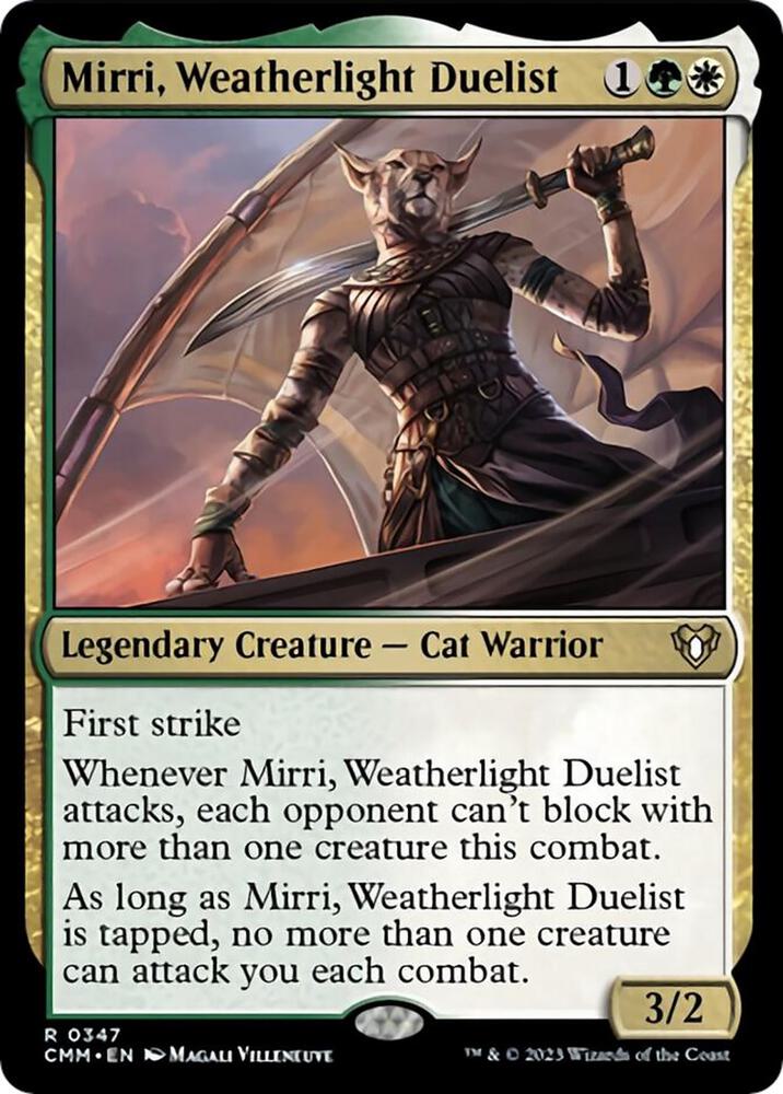 Mirri, Weatherlight Duelist, Commander Masters 347