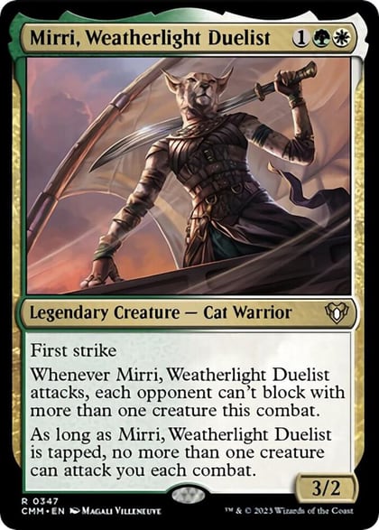 Mirri, Weatherlight Duelist, Commander Masters 347