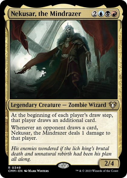 Nekusar, the Mindrazer, Commander Masters 349