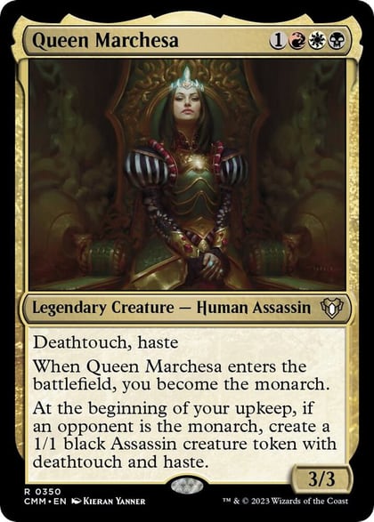 Queen Marchesa, Commander Masters 350