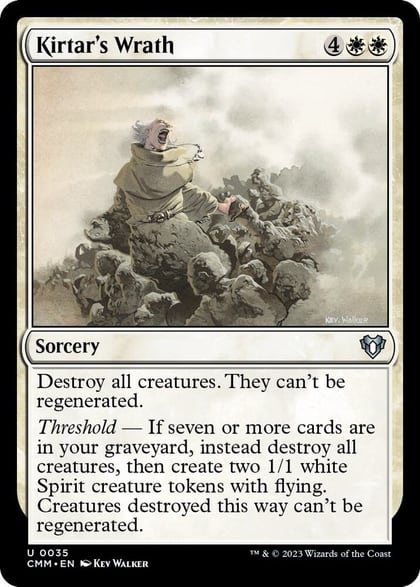 Kirtar's Wrath, Commander Masters 35