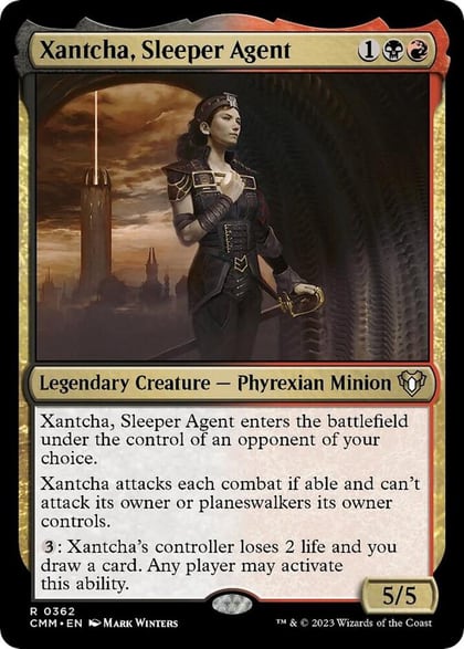 Xantcha, Sleeper Agent, Commander Masters 362