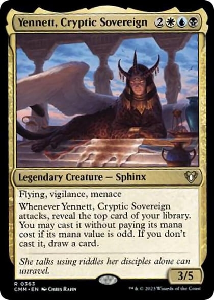 Yennett, Cryptic Sovereign, Commander Masters 363