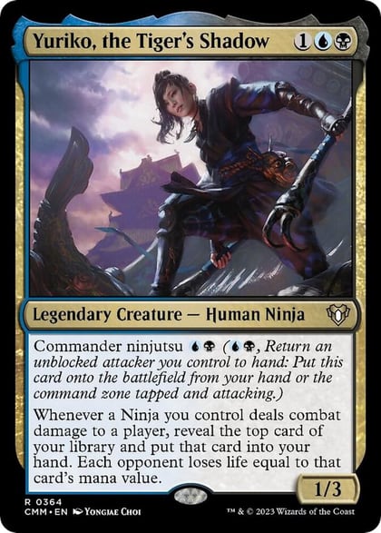 Yuriko, the Tiger's Shadow, Commander Masters 364