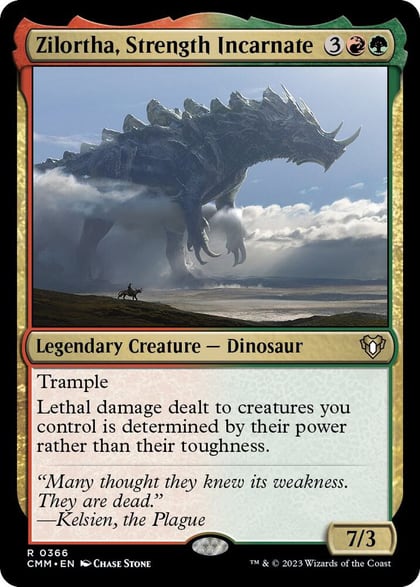Zilortha, Strength Incarnate, Commander Masters 366
