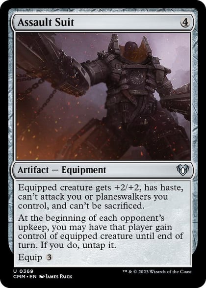 Assault Suit, Commander Masters 369