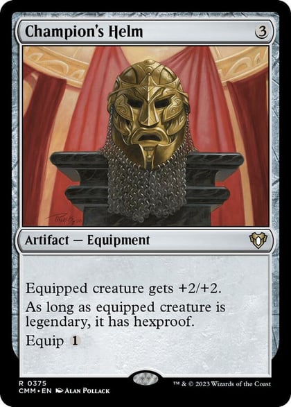 Champion's Helm, Commander Masters 375
