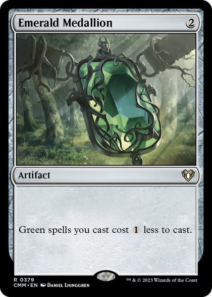 Emerald Medallion, Commander Masters 379