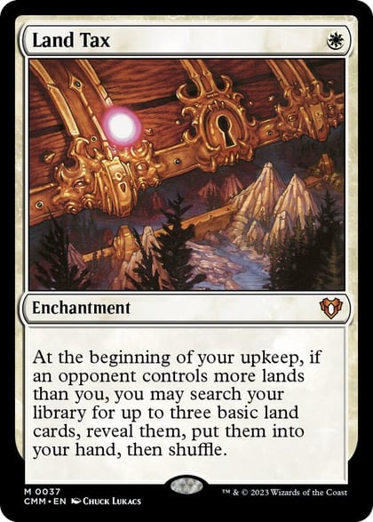 Land Tax, Commander Masters 37