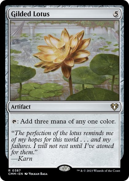 Gilded Lotus, Commander Masters 387