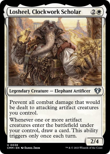 Losheel, Clockwork Scholar, Commander Masters 38
