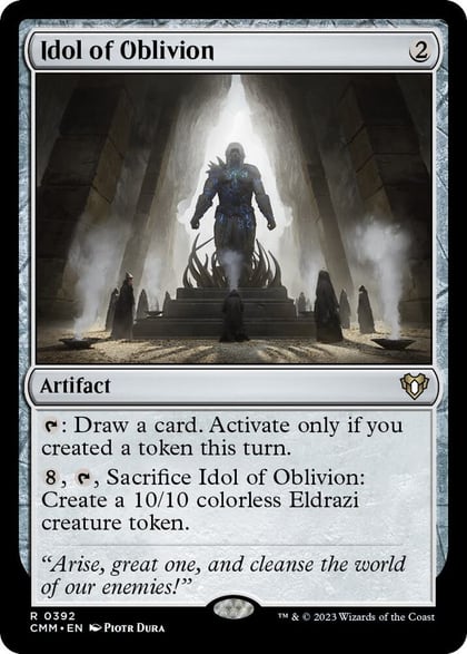 Idol of Oblivion, Commander Masters 392