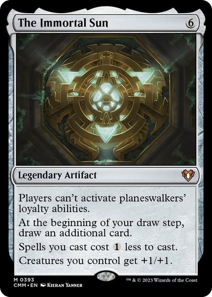 The Immortal Sun, Commander Masters 393