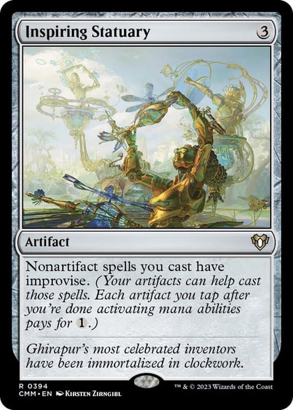 Inspiring Statuary, Commander Masters 394